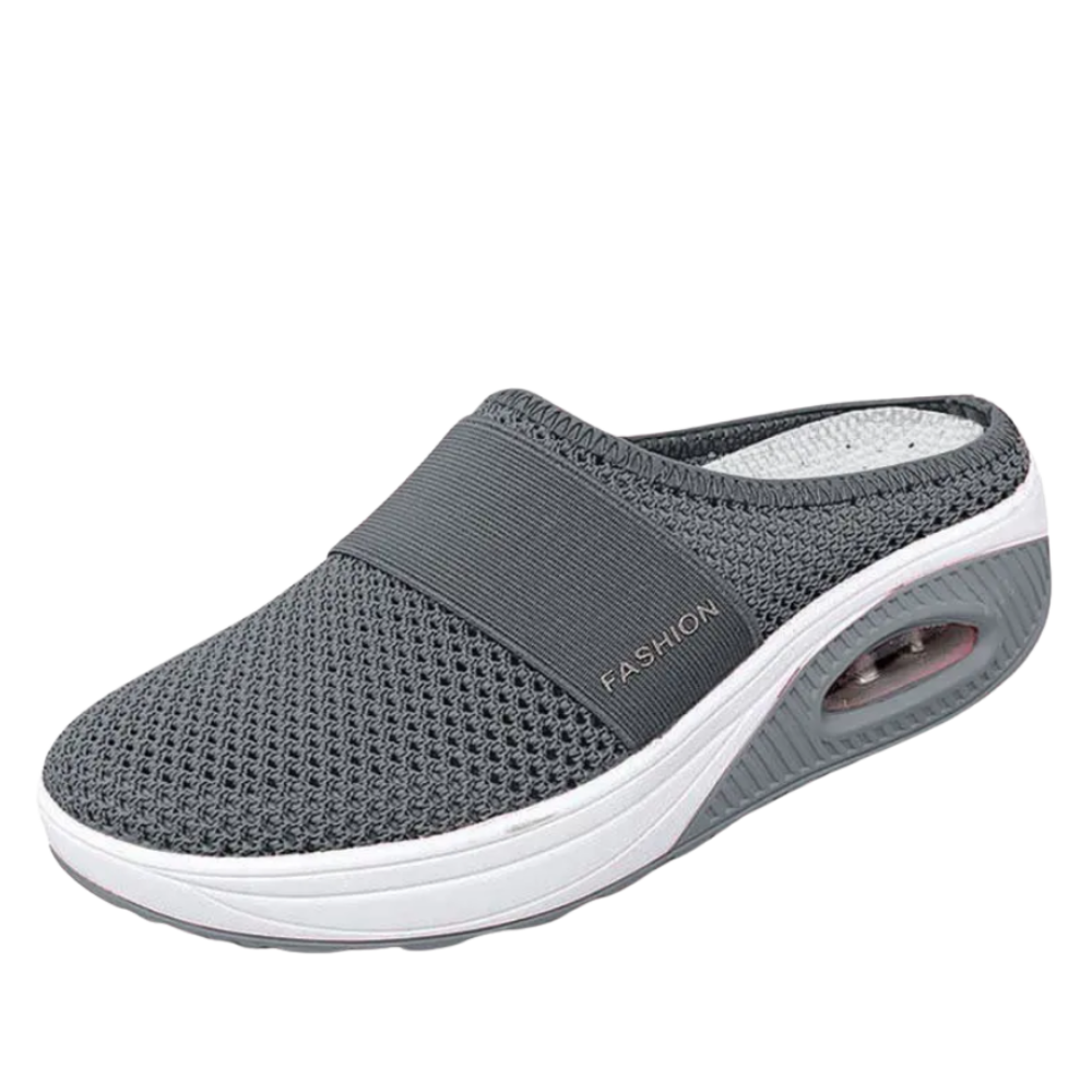 Air-Cushion Slip-On Shoes for Diabetics – Comfortable, Lightweight, Breathable Footwear with Non-Slip Sole, Available in Black, Navy, Gray 15