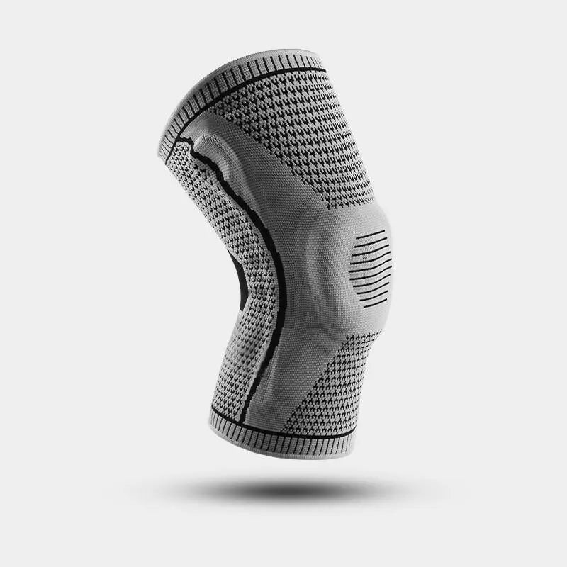 Knee Compression Sleeve with Silicone Pad – Flexible Neoprene Support Brace for Pain Relief and Comfort - 1