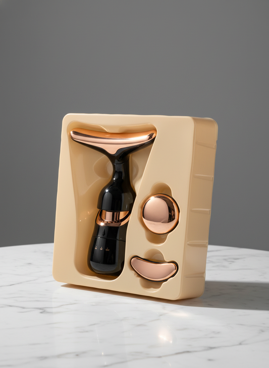 3-in-1 Facial Massage Device – Portable and Rechargeable, Suitable for All Skin Types Align Body Relief