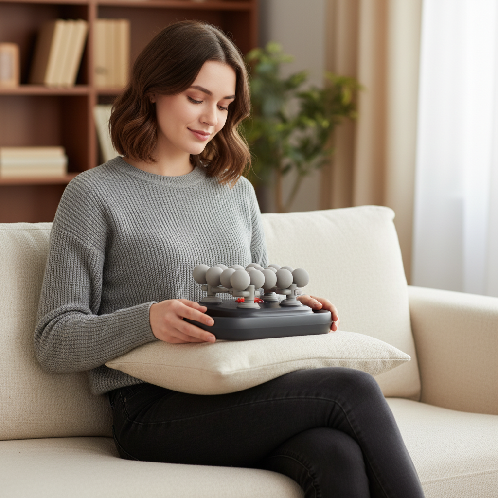 Electric Deep Tissue Massage Gun – Quiet, Powerful & Portable with 8 Heads Align Body Relief