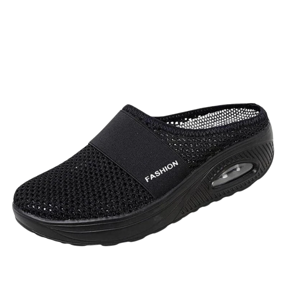 Air-Cushion Slip-On Shoes for Diabetics – Comfortable, Lightweight, Breathable Footwear with Non-Slip Sole, Available in Black, Navy, Gray 14