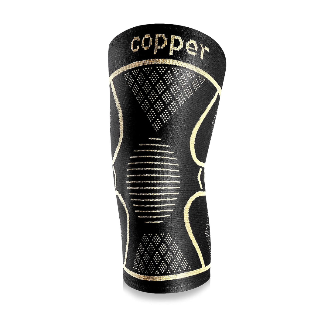 Copper Knee Compression Sleeve for Pain Relief and Support 0
