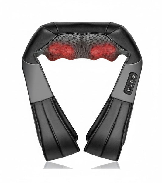 Shiatsu Neck and Back Massager with Infrared Heat – Adjustable Intensity for Comfort and Relaxation Align Body Relief