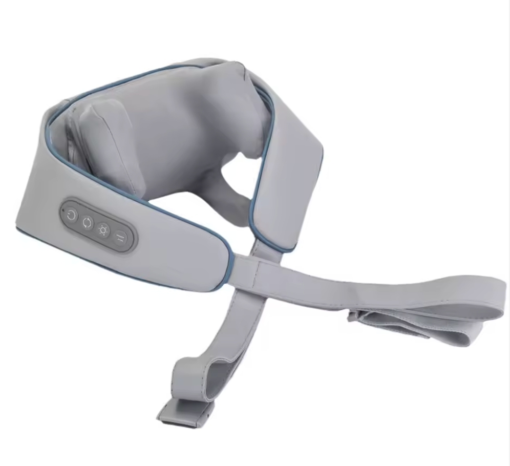Elite Neck & Shoulder Massager – Cordless, Rechargeable with Heat and Multiple Intensity Levels Align Body Relief