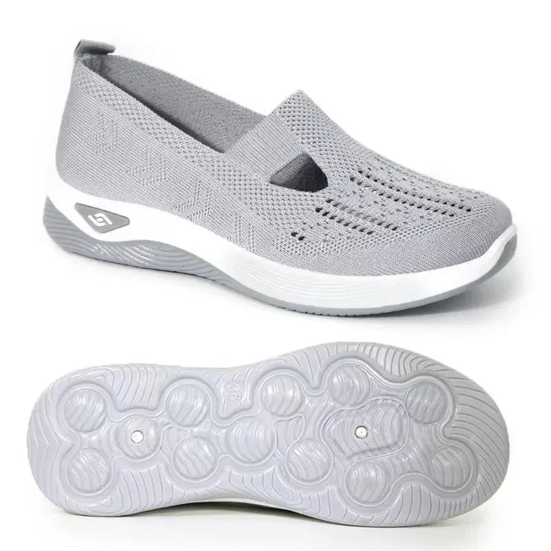 Women's Breathable Orthopedic Sneakers - Non-Slip Slip-On Sneakers for Comfortable Walking - Casual Shoes for Spring and Summer 6