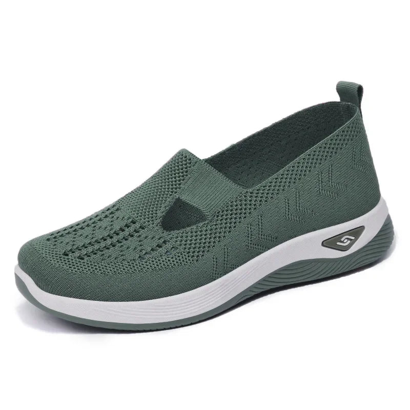 Women's Breathable Orthopedic Sneakers - Non-Slip Slip-On Sneakers for Comfortable Walking - Casual Shoes for Spring and Summer 7