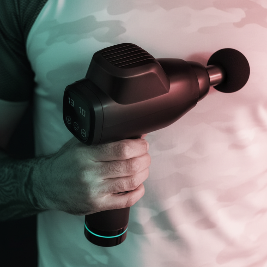 Cordless Deep Tissue Massage Gun – Quiet, Portable Muscle Massager for Athletes and Fitness Align Body Relief