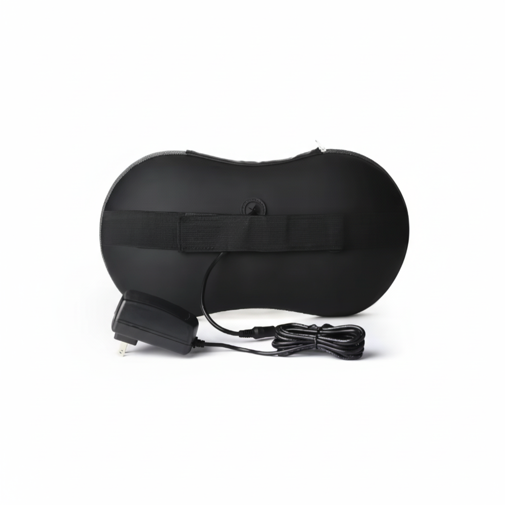 Shiatsu Neck & Back Massager Pillow with Heat – Portable, 15-Min Timer, Full-Body Comfort Align Body Relief