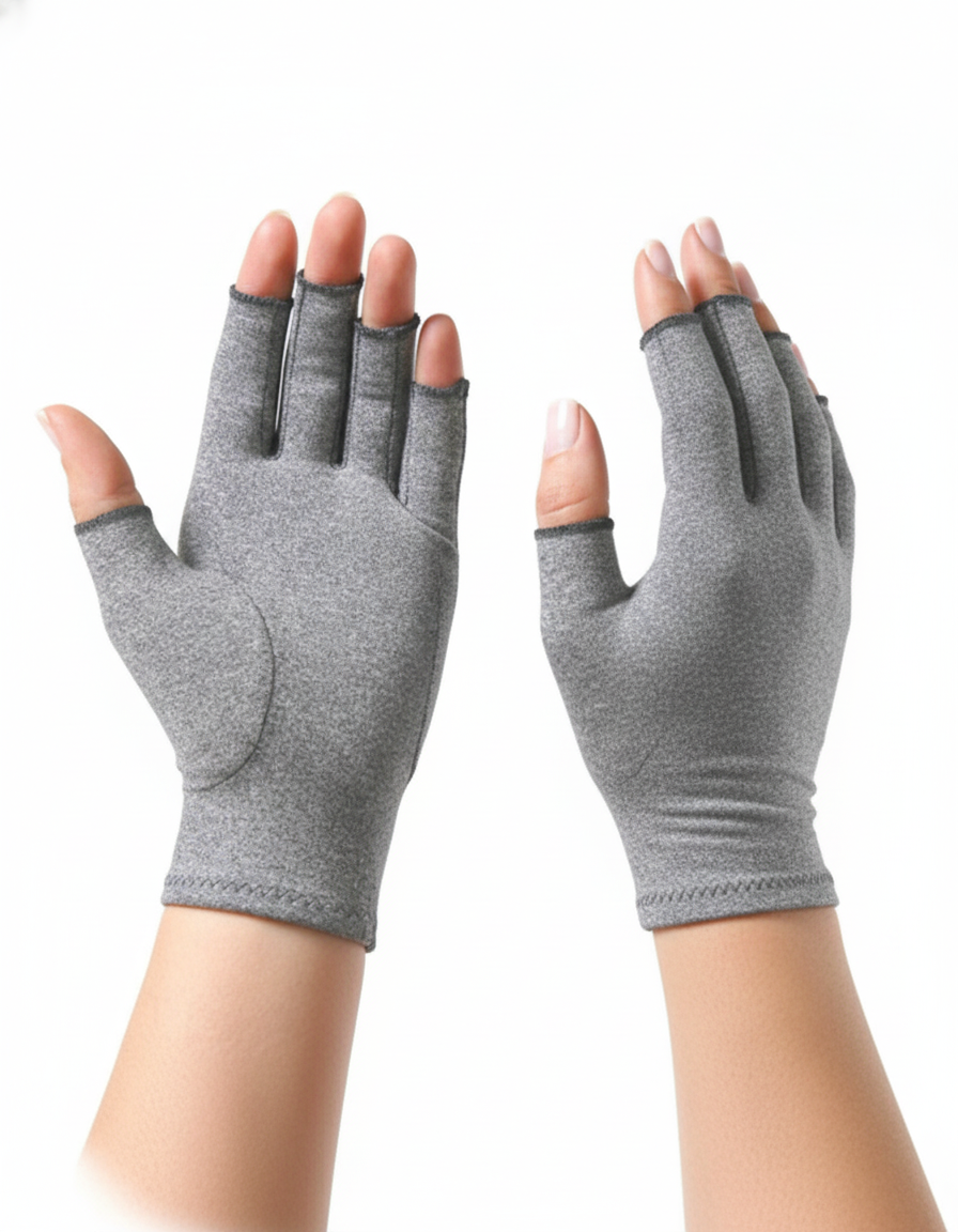 Compression Gloves for Men and Women – Breathable Hand Compression Gloves for Support and Comfort Align Body Relief