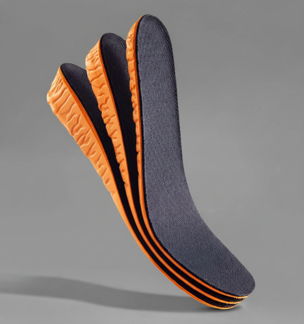 Invisible Height Increase Insoles – Adjustable Shoe Inserts with Premium Memory Foam Align Body Relief