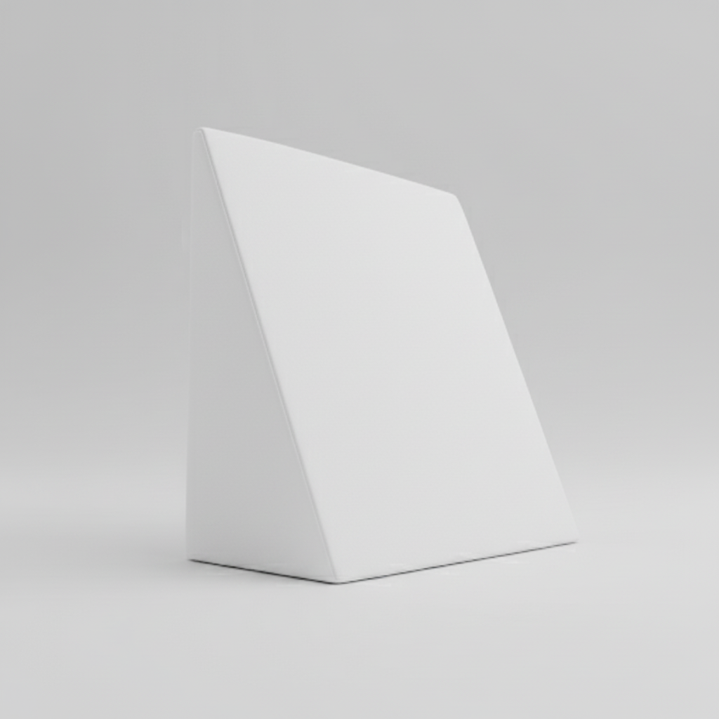 Premium Foam Bed Wedge Pillow – Ergonomic Design for Ultimate Comfort, Supportive High-Density Memory Foam, Removable Washable Cover Align Body Relief